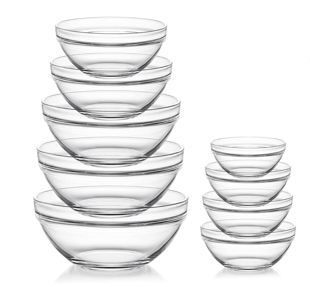 Glass Mixing Bowls